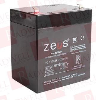 ZEUS BATTERY PRODUCTS PC5-12XBF1
