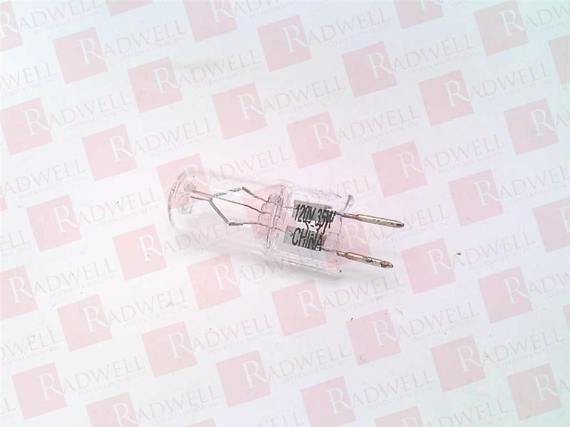 HALOGEN LAMP, 100W, 120V, GY6.35 BASE, 100T3Q/CL