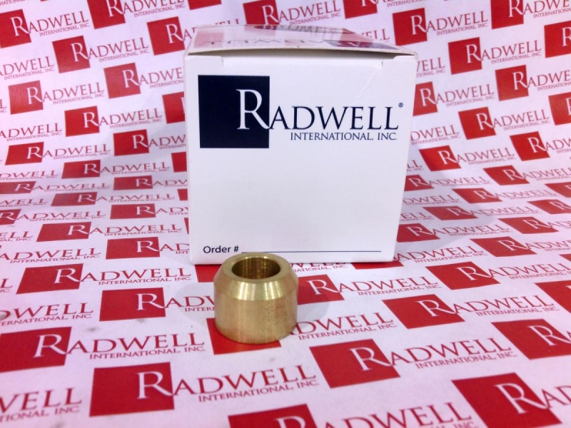 CUP DROP SPACER BRASS 11/16X3/8X1/2INCH