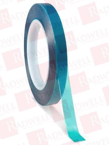 PET TAPE, 1/2" X 72 YARDS, 2 MIL THICK TEMP TO 400F, MASKING TAPE FOR POWDER COAT PAINTING AND ELECTROPLATING