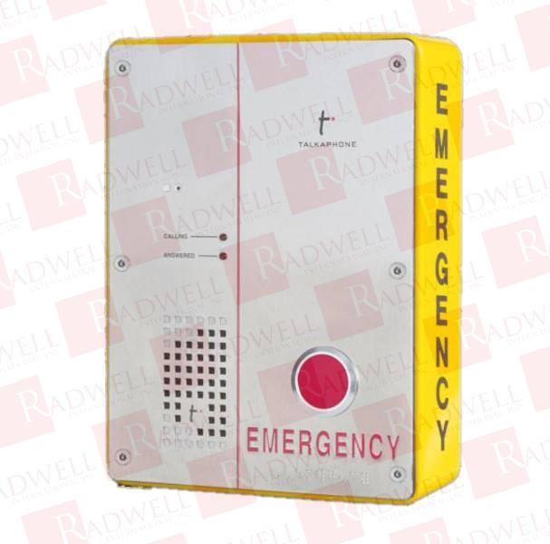  , EMERGENCY CALL BOX, SURFACE MOUNT, YELLOW, 16GA (.0625 IN.) STAINLESS STEEL
