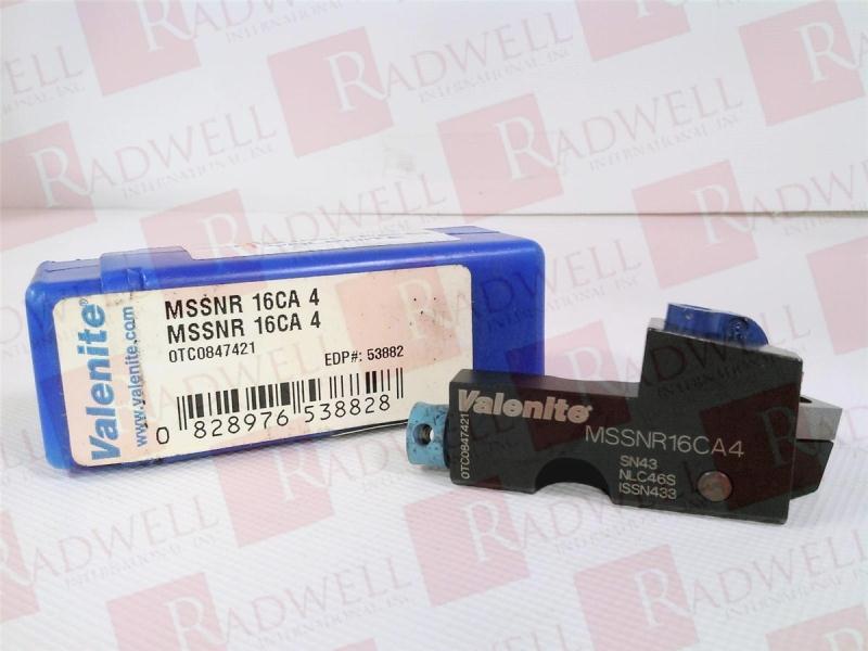 VALENITE MSSNR-16CA-4