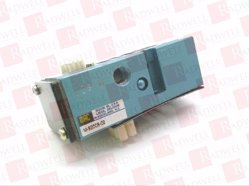 MAC VALVES INC M-92008-02