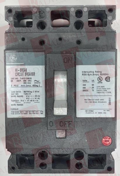 GENERAL ELECTRIC THED124020