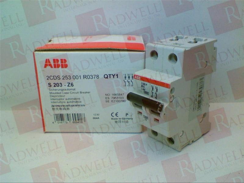 ASEA BROWN BOVERI S203-Z6