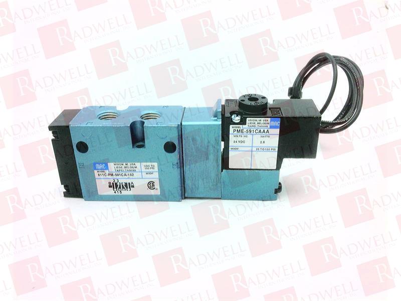 MAC VALVES INC 811C-PM-591CA-152