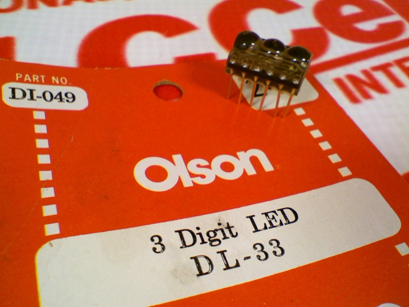 LED 3DIGIT 12PIN 1.7V 5MA