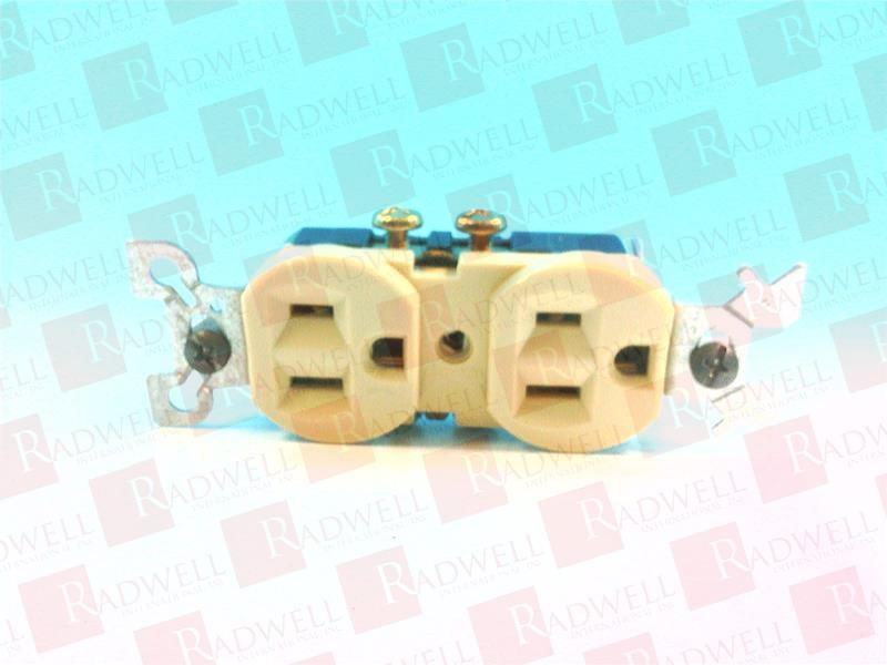  , RECEPTACLE DUPLEX,15A,125V,2P,3 WIRE GROUNDING