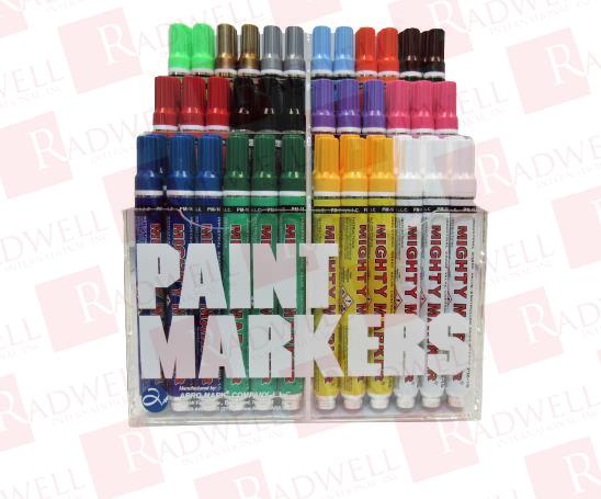 MED. LINE WHITE PAINT MARKER, 2.3MM USA