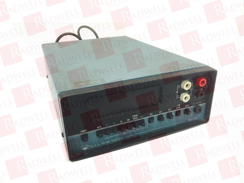 MULTIMETER 105-125/210VAC 50-400HZ