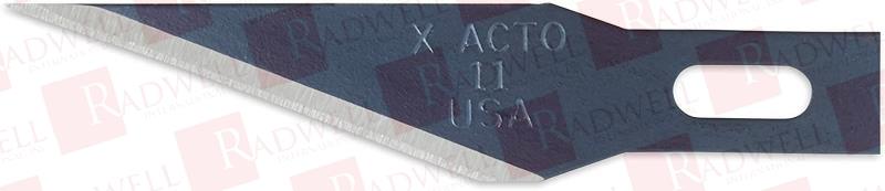 X-LIFE #11, CLASSIC FINE POINT BLADES, 100 BLADES/BX, IMPORT