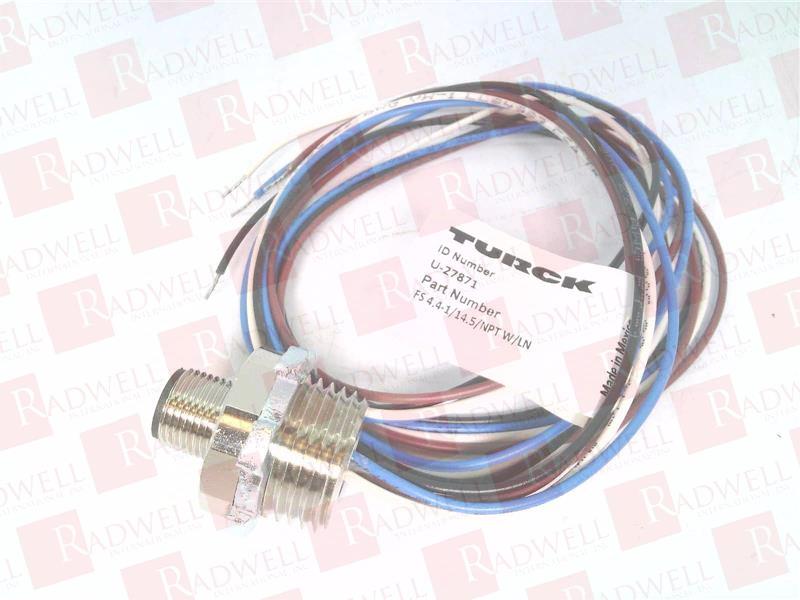 TURCK FS 4.4-1/14.5/NPT W/LN