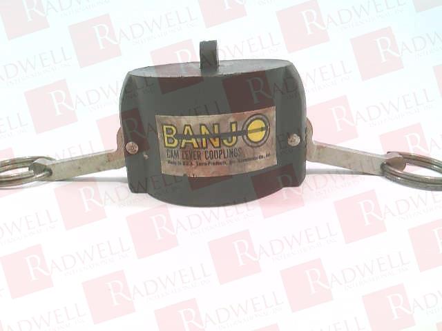 CAM LEVER CAP 2IN 125PSI MAX POLYPROPYLENE