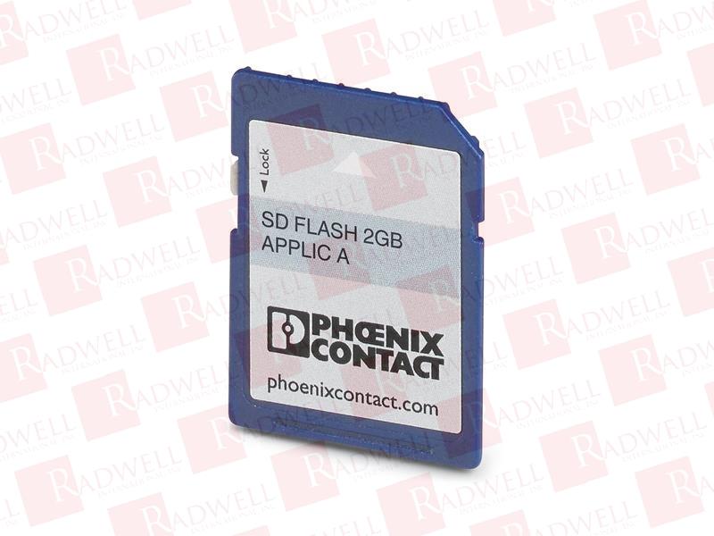PHOENIX CONTACT SD FLASH 512MB APPLIC A
