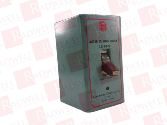 CANADIAN CONTROLLERS LIMITED 2850-DPE