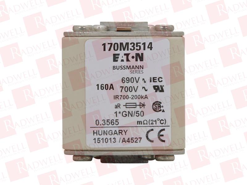 EATON CORPORATION 170M3514