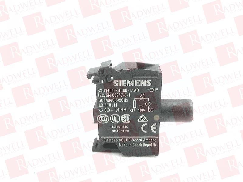 SIEMENS 3SU1401-2BC00-1AA0
