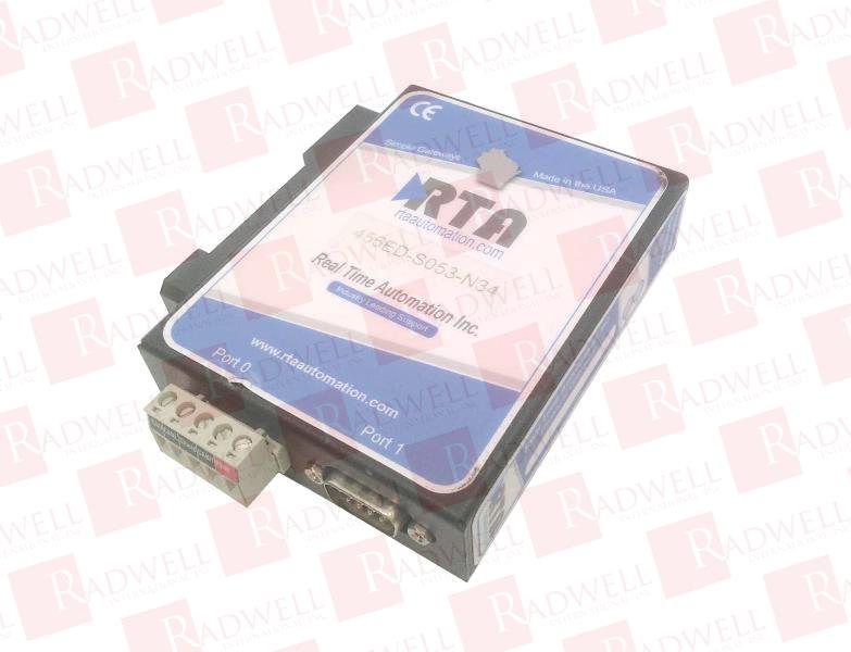 REAL TIME AUTOMATION 455ED-S053-N34