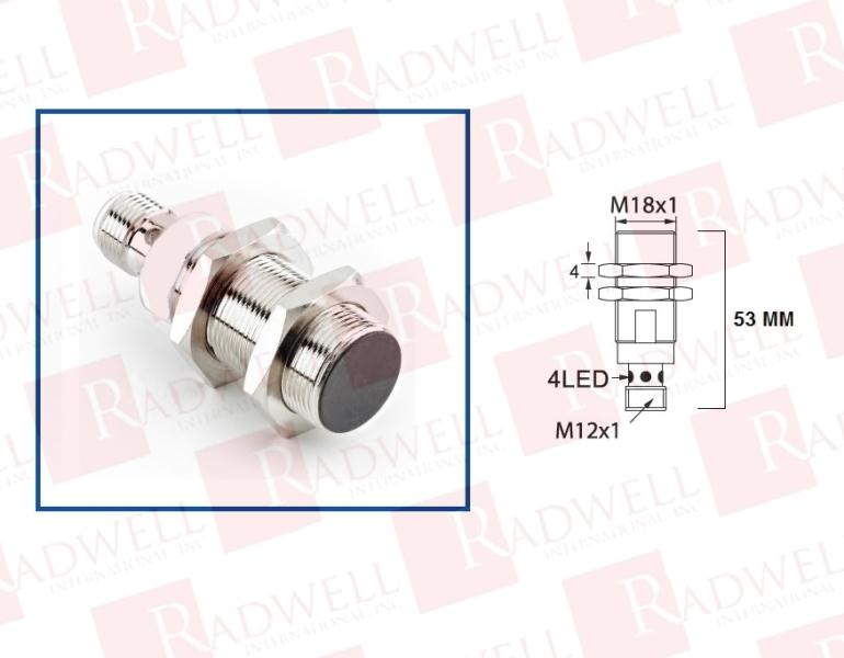 RADWELL VERIFIED SUBSTITUTE BI8-M18-AP6X-H1141-SUB