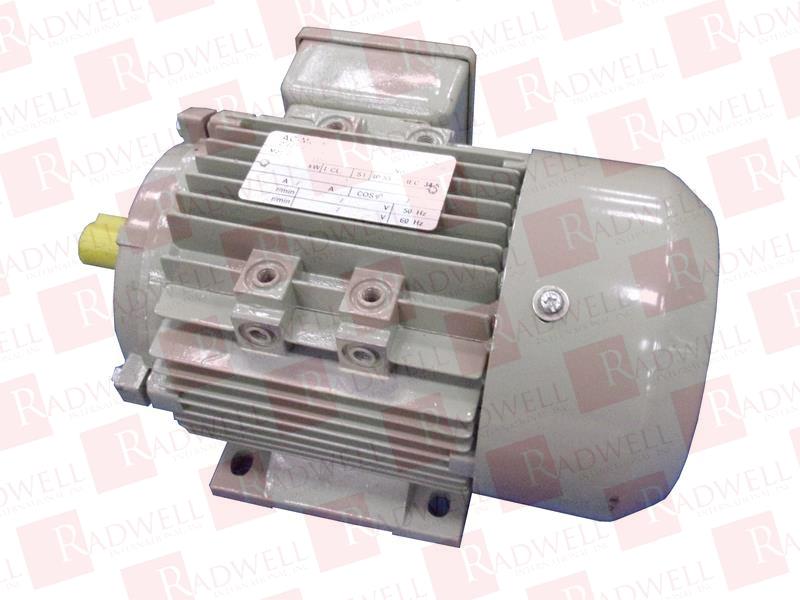 MOTOR, 3.32/1.92AMP, .75KW, 1390RPM, 220-240/380-420V