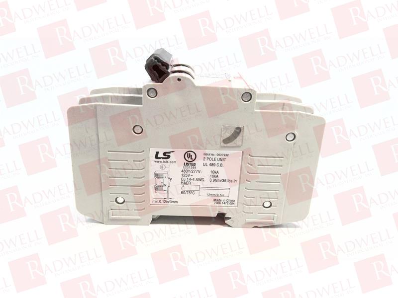 LS ELECTRIC BK63HU-2P-C2A-480