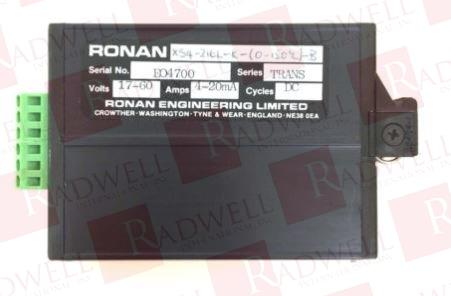 RONAN ENGINEERING CO X54-225-050-B