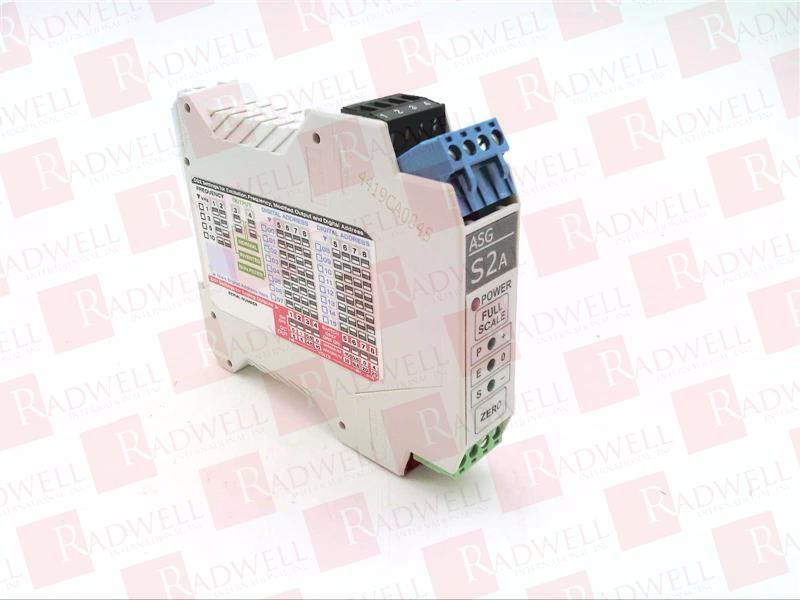 ALLIANCE SENSORS GROUP S2A