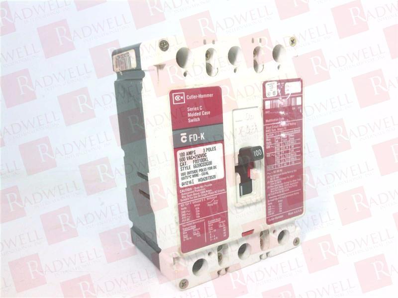 EATON CORPORATION FD3100KL
