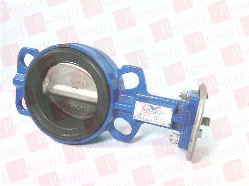 CONCENTRIC BUTTERFLY VALVE, 2.5", WAFER, 16BAR, CI, CF8M, SS410