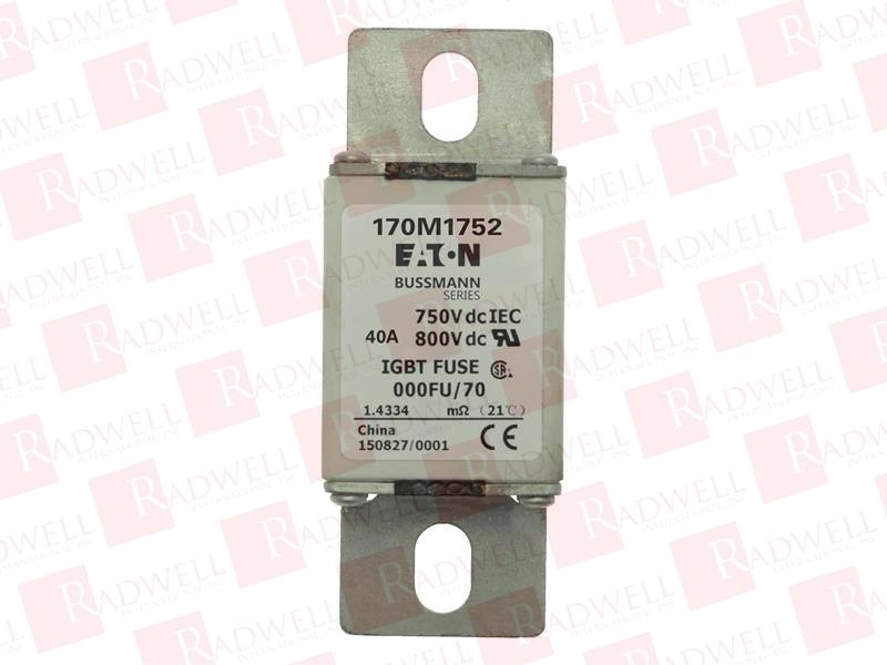 EATON CORPORATION 170M1752