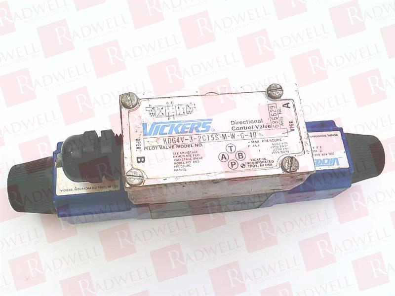 EATON CORPORATION KDG4V-3-2C15S-M-W-G-40