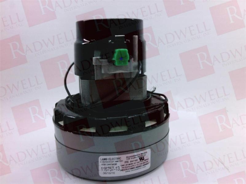 VACUUM MOTOR, 120V, 2-STAGE, 5.7INCH, HAZ LOC, 7.9 AMPS