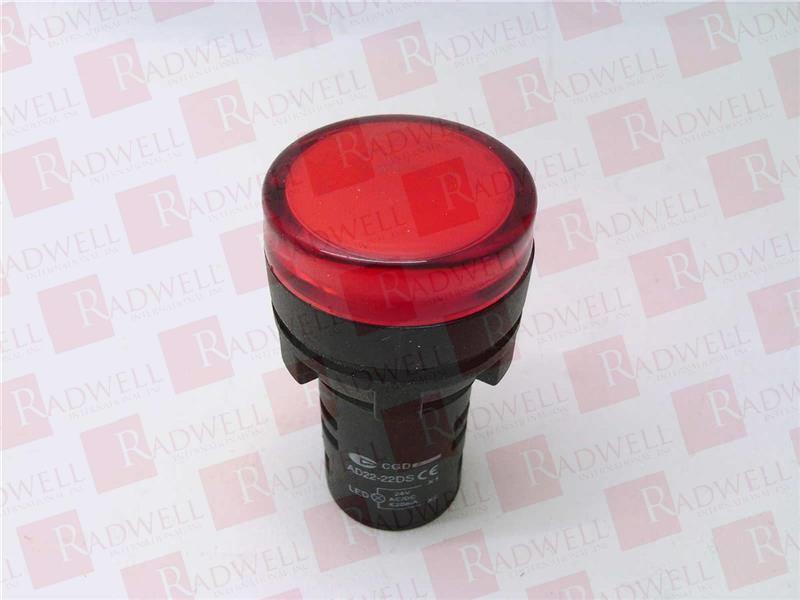 PUSHBUTTON INDICATOR 22MM RED