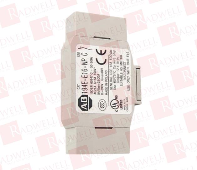 ALLEN BRADLEY 194E-E16-NP