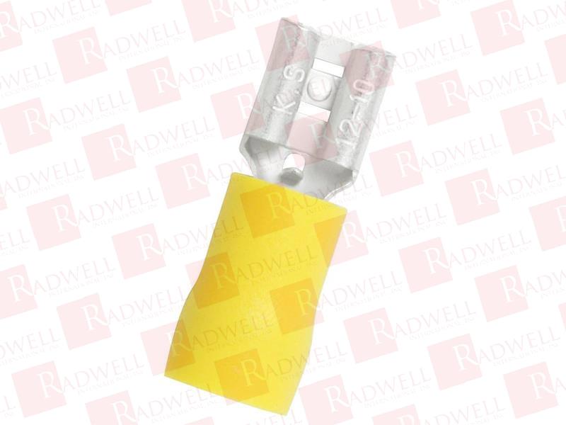 HOOKED BLADE YELLOW FLARED ENTRY 4-6MM QTY/500