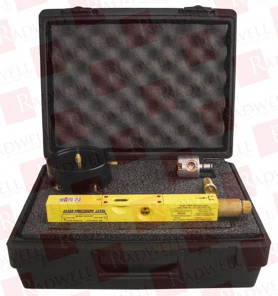 100 FT. MAX MEASURING RANGE, RED BEAM LASER PRECISION LEVEL INCLUDES ADAPTER, BEAM BENDER, CASE, LASER PRECISION LEVEL