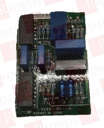  , PC BOARD, RELAY OUTPUTS, RESISTIVE NETWORK, 3133-66-43550-00
