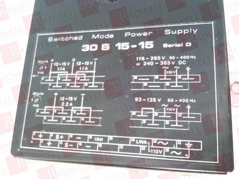 DELTA ELEKTRONIKA 30 S 15-15
