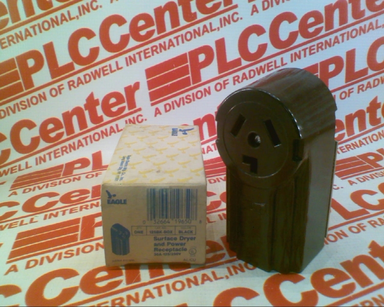 125BK Plug/Receptacle by EAGLE ELECTRIC
