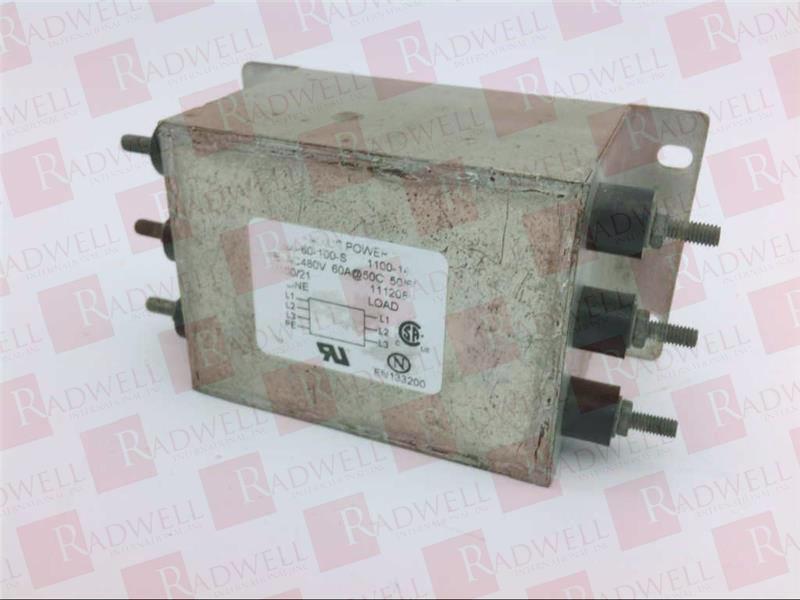 EMI POWER FILTER 60A 480VAC 50/60HZ 3PH