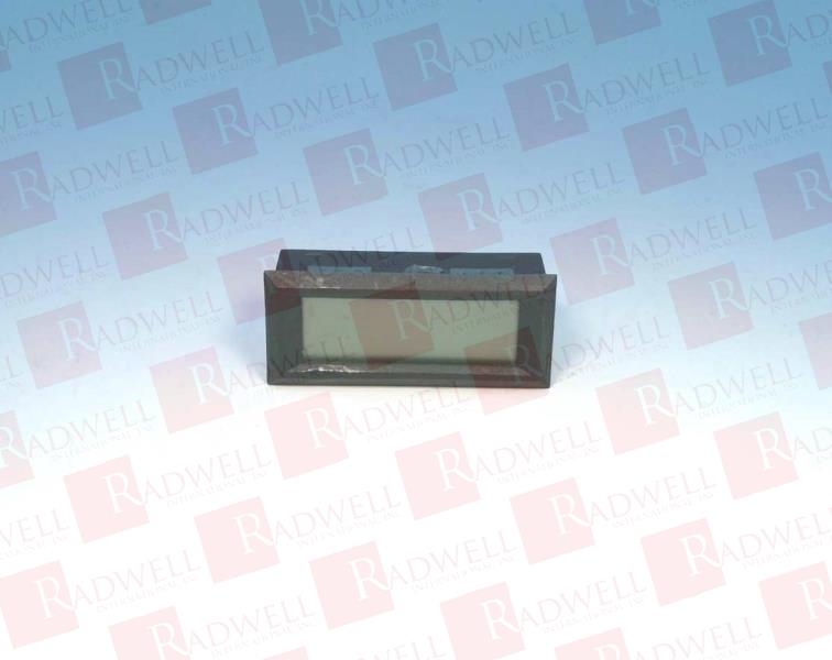 VOLTMETER, 5 VDC, 200 MVDC MEASURING RANGE,LCD DISPLAY, 3.5 CHARACTER PER ROW, 0-472 INCH DISPLAY CHARACTER HEIGHT, PC PIN TERMINATION, PANEL MOUNT
