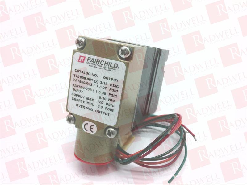FAIRCHILD INDUSTRIAL PROD TA7800-001