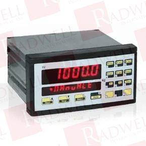  , WEIGHT INDICATOR, 6 DIGIT, PUSH BUTTON, 230 VAC, 5 IN/ 4 OUT, LED DISPLAY
