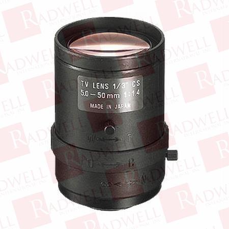 TAMRON LENS, 13VM550-ASII, 13VM550ASII, ASPHERICAL VARIFOCAL LENS, 1'3" 5-50MM. F'1.4 MANUAL CS MT