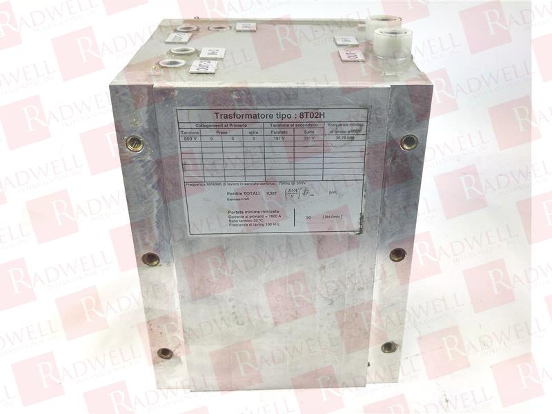 TRANSFORMER, 500 V, 3 OUTLET, 3 COIL, PARALLEL 167 V, MINIMUM FREQUENCY OF WORK AT 500 V - 38,79 KHZ