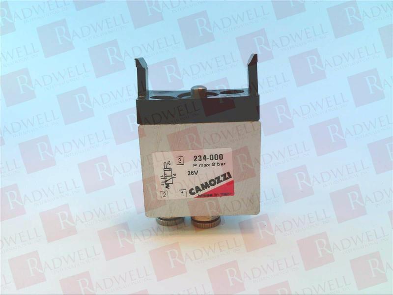 234000
MINI VALVE
MANUALLY OPERATED
3/2
NORMALLY CLOSED
4 MM PORT
FACTORY WARRANTY MAY NOT APPLY.    