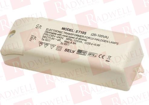 TRANSFORMER, LOW VOLTAGE, DIMMABLE, 230V, 60VA, 10-60W