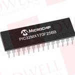 MICROCHIP TECHNOLOGY INC PIC32MX170F256B-50I/SP