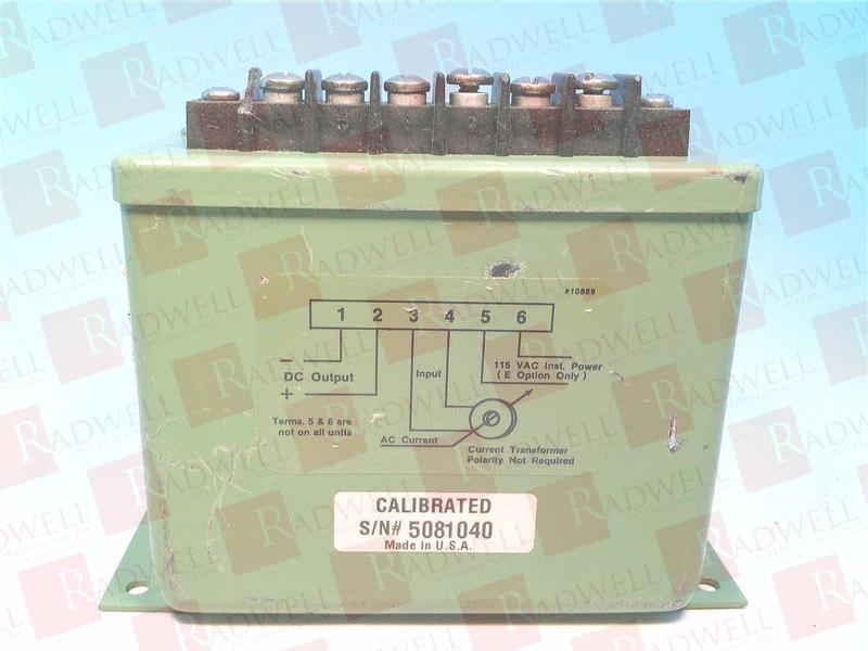 TRANSDUCER 0-100AMP -20 TO 60C