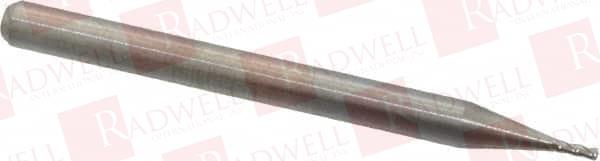 0.8MM, 2.4MM LOC, 3MM SHANK DIAM, 1-1/2" OAL, 4 FLUTE, SOLID CARBIDE SQUARE END MILL SINGLE END, UNCOATED, SPIRAL FLUTE, 30° HELIX, CENTERCUTTING, RIGHT HAND CUT, RIGHT HAND FLUTE, SERIES 11 ...